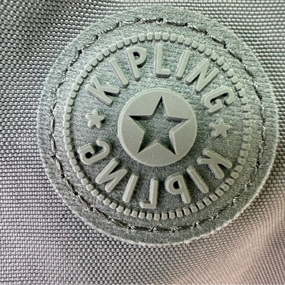 Kipling Crossbody Bag Teal Color Water-Repellent Nylon - Picture 6 of 14